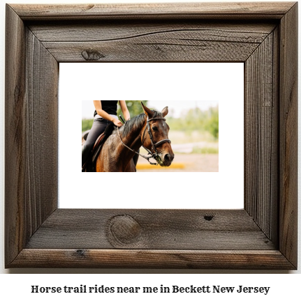 horse trail rides near me in Beckett, New Jersey